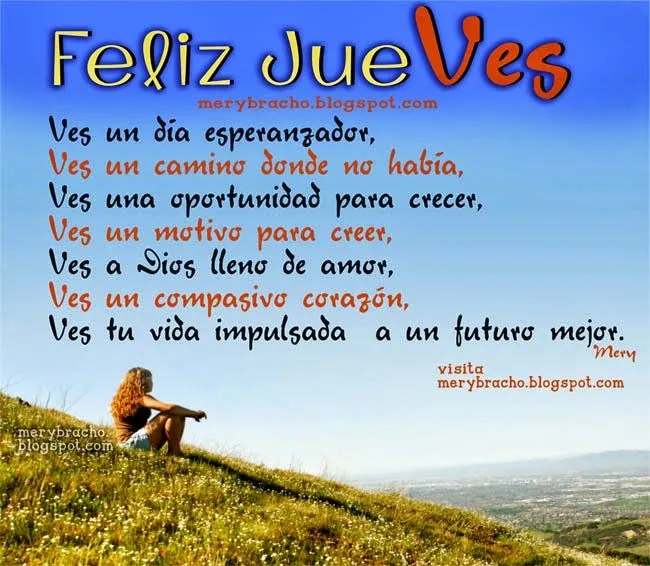 Feliz Jueves para ti | Entre Poemas y Vivencias Feliz Jueves para ti | Entre Poemas y Vivencias