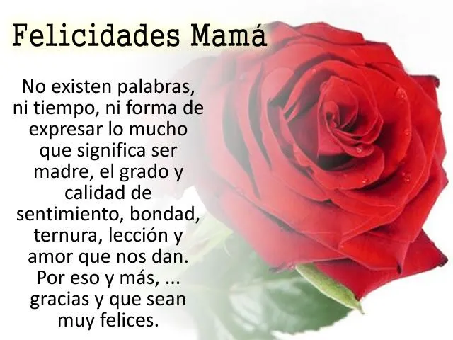 Feliz día de las madres. | Espacio diverso incluyente