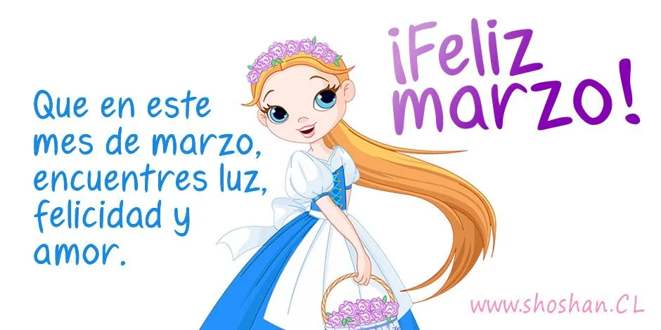 Feliz mes de marzo!