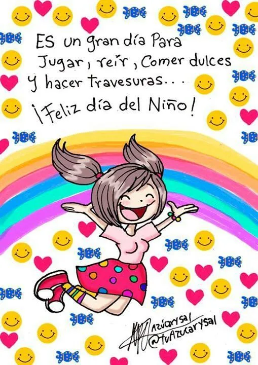 Feliz dia del niño! | Azucar y sal | Pinterest | Sons