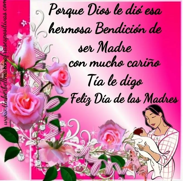 FELIZ Y POSITIVO(A)1: TÍA FELIZ DÍA DE LAS MADRES FELIZ Y POSITIVO(A)1: TÍA FELIZ DÍA DE LAS MADRES
