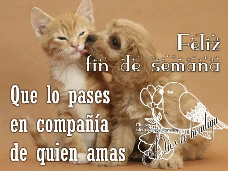 Feliz fin de semana... (2 imágenes para regalar) - Tarjetas con ...