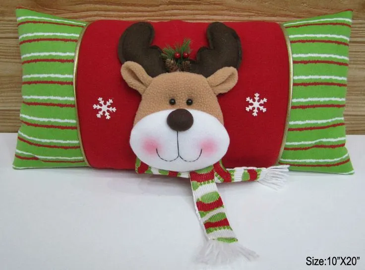 de la felpa de navidad renos patrón de cojines-Adornos navideños ... de la felpa de navidad renos patrón de cojines-Adornos navideños ...