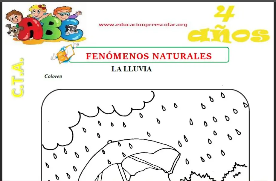 Fenómenos Naturales Para Niños de 4 Años — Educación Preescolar Fenómenos Naturales Para Niños de 4 Años — Educación Preescolar