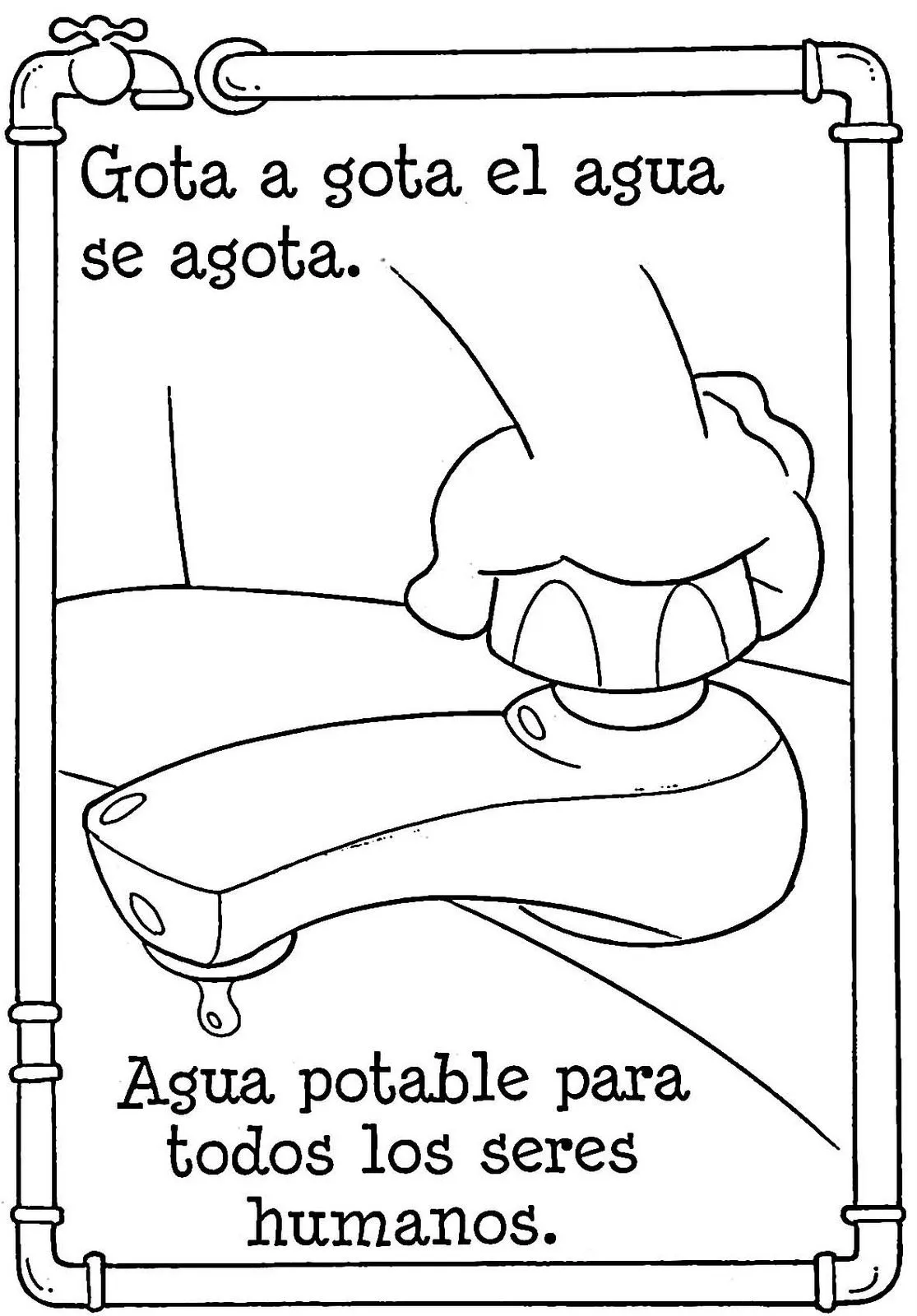 Feria de ciencias: "EL AGUA": Consejos para cuidar el agua: