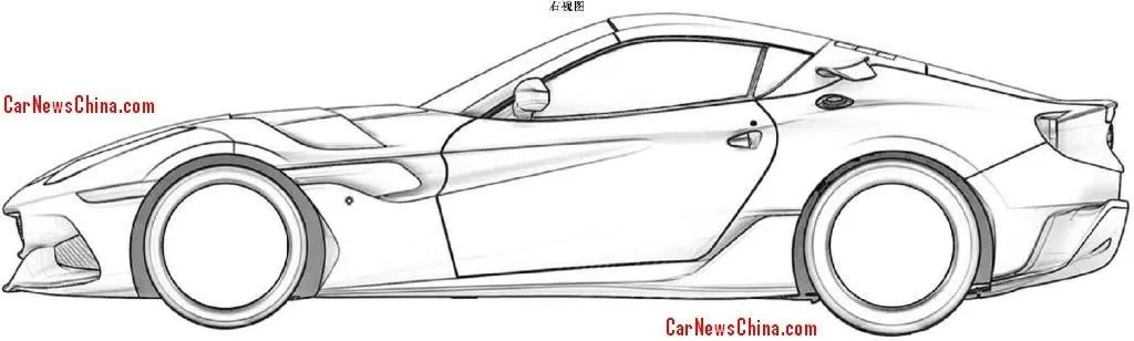 Imagenes de dibujos de ferrari - Imagui