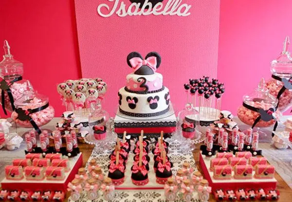 Decoração aniversário da Minnie - Imagui