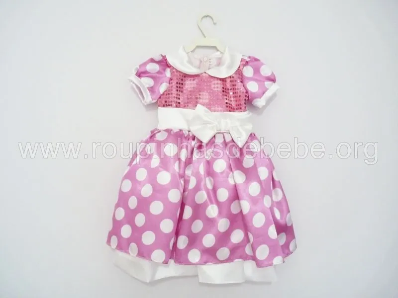 Festa da Minnie rosa | Fantasia Minnie Rosa, Vestido Minnie Baby