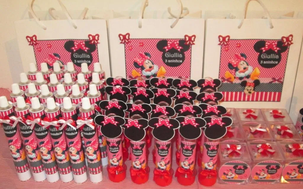 Festa personalizada minnie | Mimos Personalizados Tia Nú | Elo7 Festa personalizada minnie | Mimos Personalizados Tia Nú | Elo7