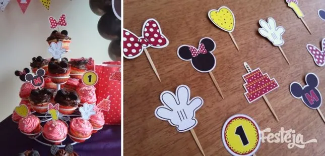 Cartel bienvenidos de Mickey Mouse - Imagui