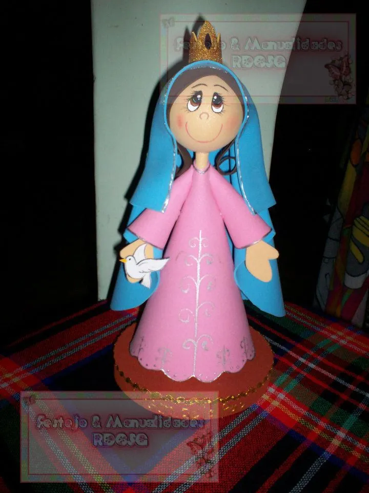 Festejos & Manualidades Rdcsg: Fofuchas Virgenes
