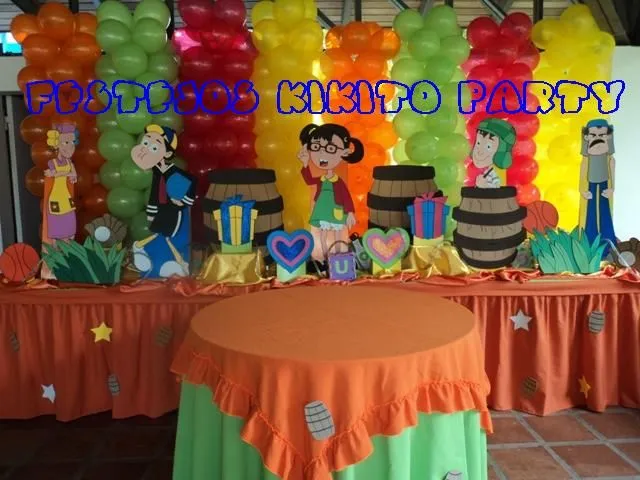 Decoración cumpleaños del chavo - Imagui