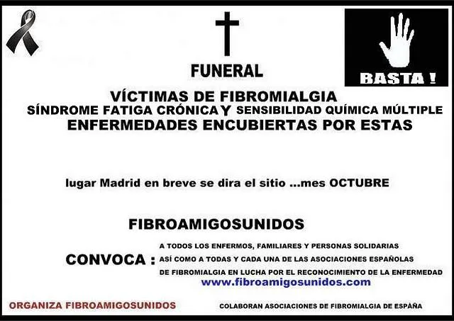 fibromialgia...INTENTAREMOS INVITAR AL FUNERAL AL ESCRITOR VICTOR ... fibromialgia...INTENTAREMOS INVITAR AL FUNERAL AL ESCRITOR VICTOR ...
