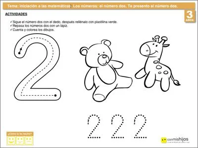 Ejercicios para preescolar 2 - Imagui