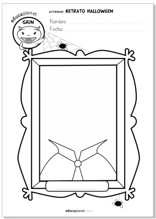 Ficha Halloween: vamos a crear, dibujar y escribir sobre monstruos  EDUCAPLANET APPS
