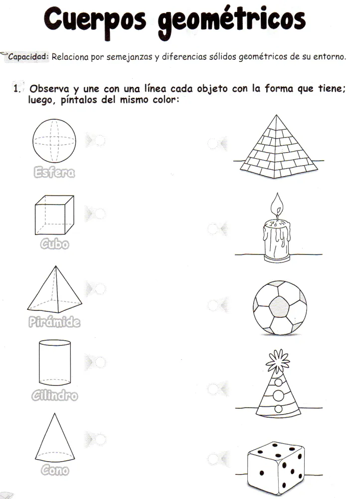 Ficha imprimible de matemáticas para 5 años. Tema: cuerpos geom… | Actividades de geometría, Ejercicios de figuras geometricas, Fichas de matemáticas para guardería Ficha imprimible de matemáticas para 5 años. Tema: cuerpos geom… | Actividades de geometría, Ejercicios de figuras geometricas, Fichas de matemáticas para guardería