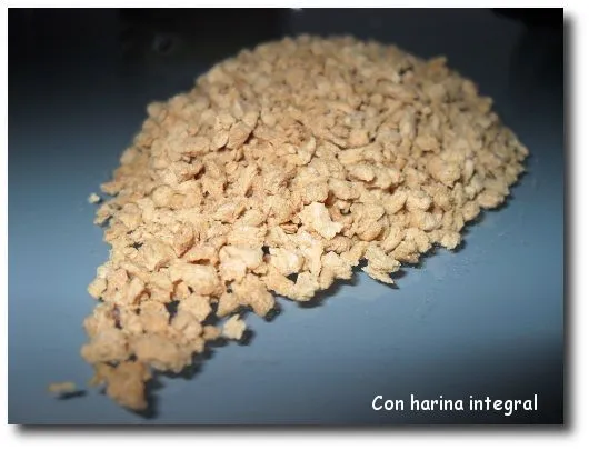 Ficha de productos | Con harina integral