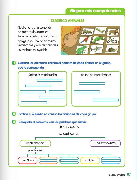 fransadhu: imagenes de animales vertebrados e invertebrados