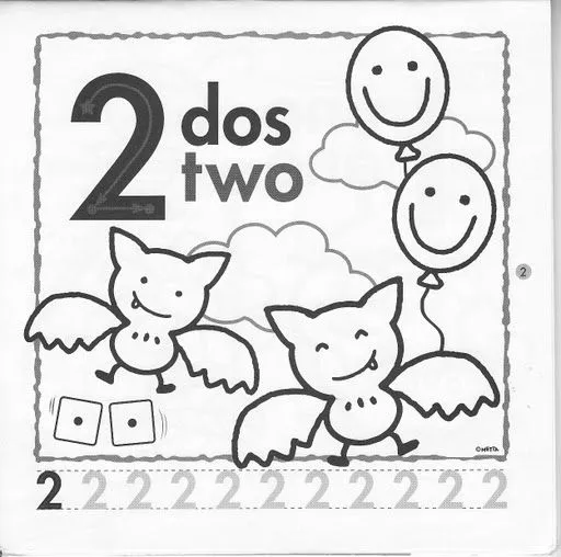 FICHAS PARA APRENDER Y PINTAR LOS NUMEROS EN INGLES FICHAS PARA APRENDER Y PINTAR LOS NUMEROS EN INGLES