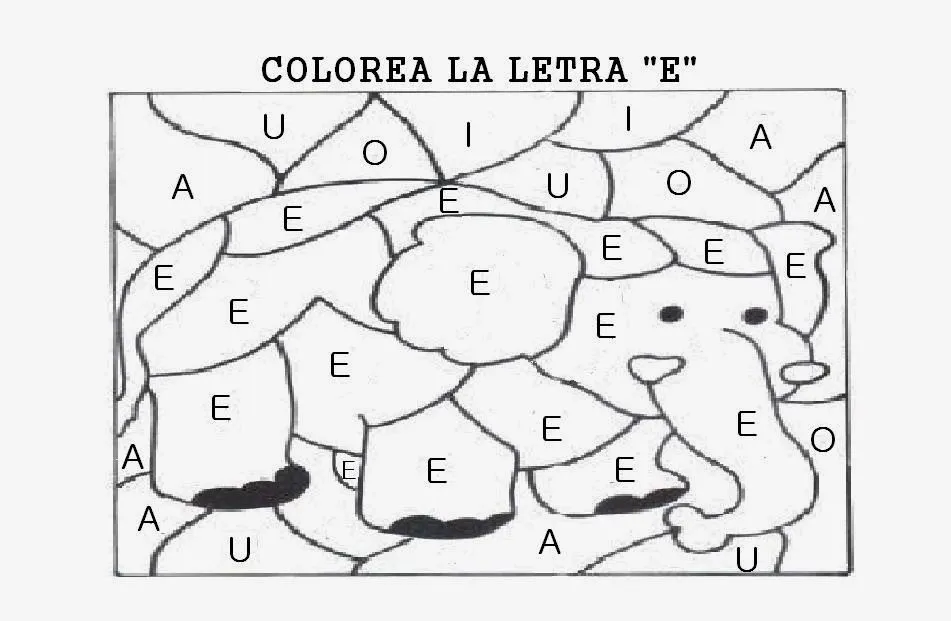 FICHAS DE APRENDIZAJE: VOCAL E