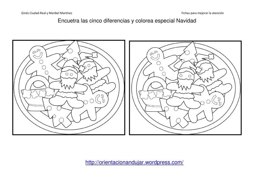 Dónde estás Tragapalabras?: Atención: Encuentra las diferencias