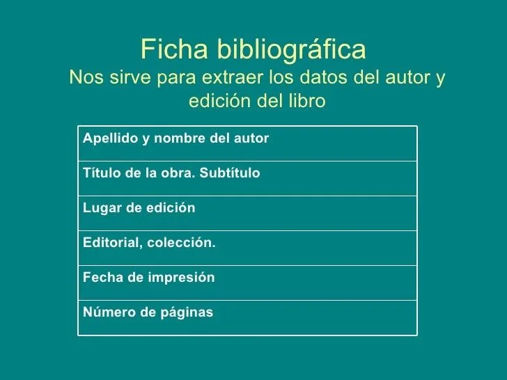 Fichas bibliográficas 18 08-2010