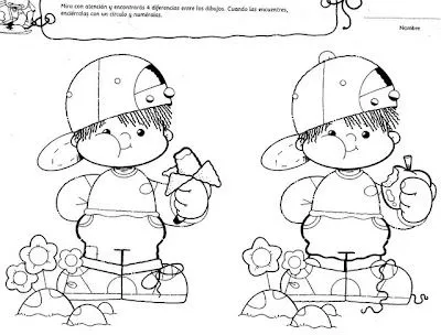 Juego de las diferencias para niños - Imagui Juego de las diferencias para niños - Imagui