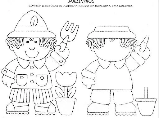 Dibujos de completar figuras - Imagui