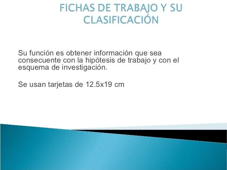 05 fichas de trabajo y su clasificación