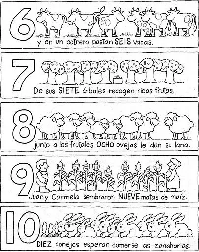 Fichas para colorear sobre la decena - Imagui Fichas para colorear sobre la decena - Imagui