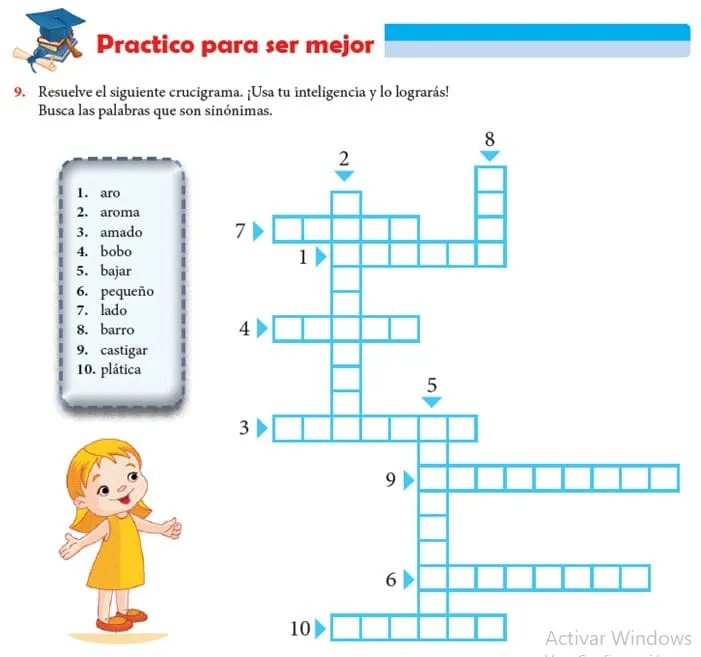 Fichas de Crucigramas para Segundo de Primaria — Articulos Educativos Fichas de Crucigramas para Segundo de Primaria — Articulos Educativos
