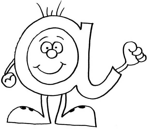 Letra a minuscula animada para colorear - Imagui Letra a minuscula animada para colorear - Imagui