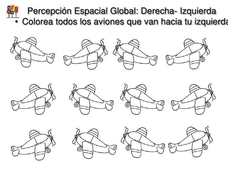 Fichas derecha e izquierda para colorear - Imagui Fichas derecha e izquierda para colorear - Imagui