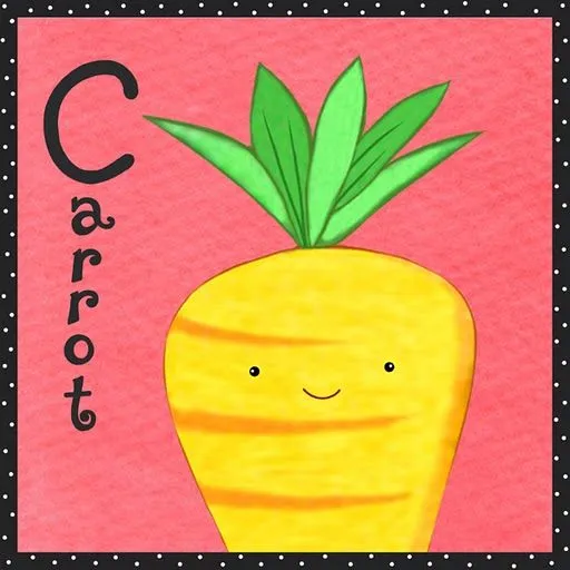 FICHAS CON DIBUJOS PARA APRENDER INGLÉS - CARROT (ZANAHORIA ... FICHAS CON DIBUJOS PARA APRENDER INGLÉS - CARROT (ZANAHORIA ...