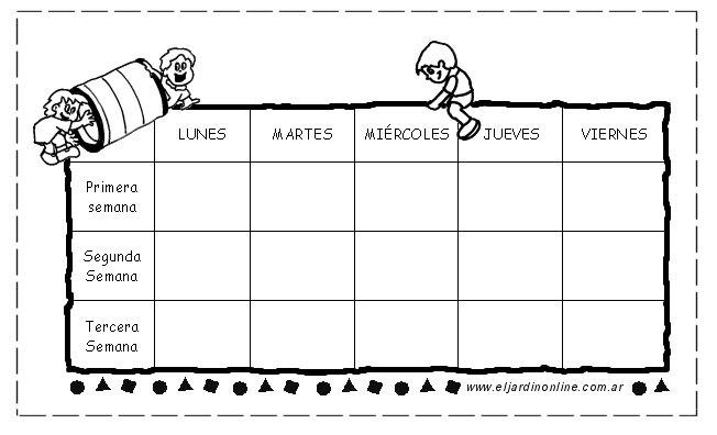 Fichas, grillas y notas
