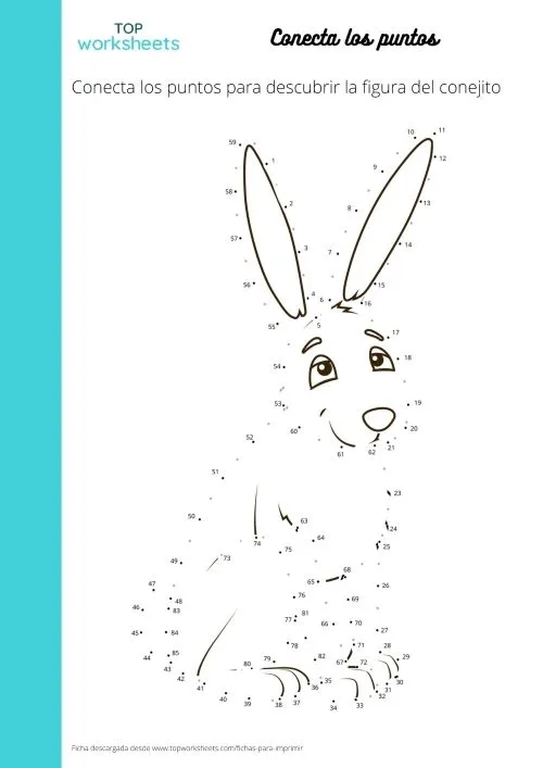 Fichas para imprimir de dibujos para unir puntos | TopWorksheets Fichas para imprimir de dibujos para unir puntos | TopWorksheets