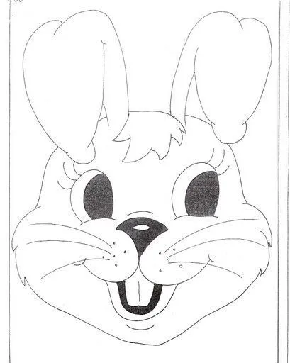 Fichas Infantiles: Caretas infantiles de animales para imprimir