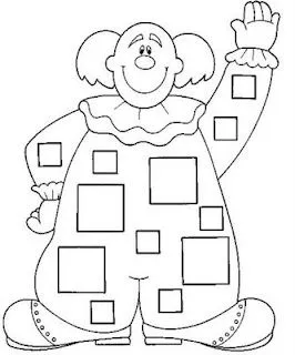 Fichas Infantiles: Formas geométricas para colorear Fichas Infantiles: Formas geométricas para colorear
