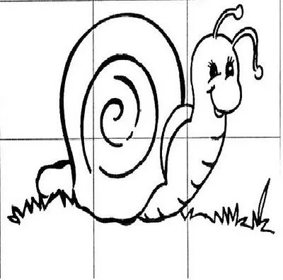 Fichas Infantiles: Rompecabezas para imprimir de animales Fichas Infantiles: Rompecabezas para imprimir de animales