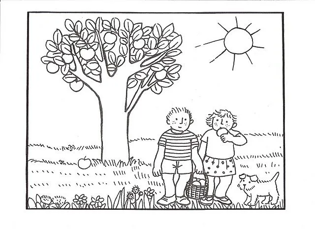 Son Fichas Infantiles De Verano Para Colorear Imprimir Y Recortar ...