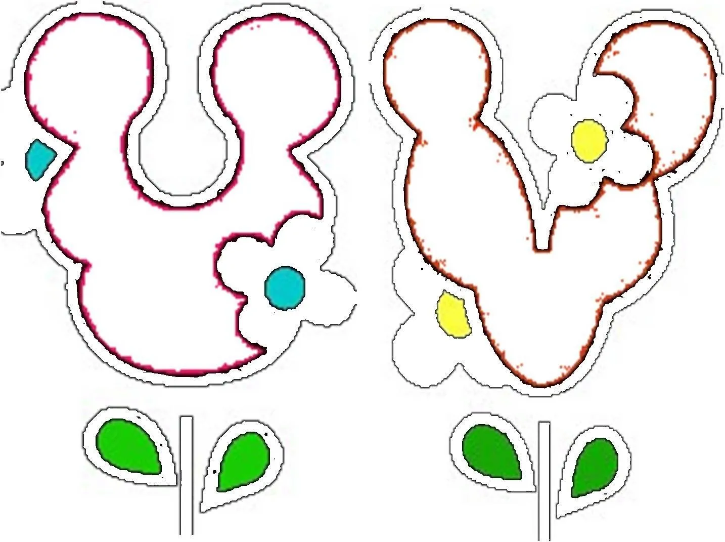 Fichas de Inglés para niños: Alphabet of Flower Fichas de Inglés para niños: Alphabet of Flower