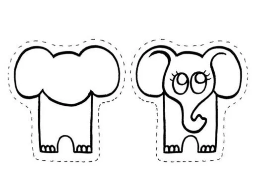 Fichas de Inglés para niños: Animales para colorear y hacer un zoo Fichas de Inglés para niños: Animales para colorear y hacer un zoo