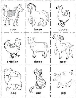 Dibujos de animales para colorear en ingles - Imagui Dibujos de animales para colorear en ingles - Imagui