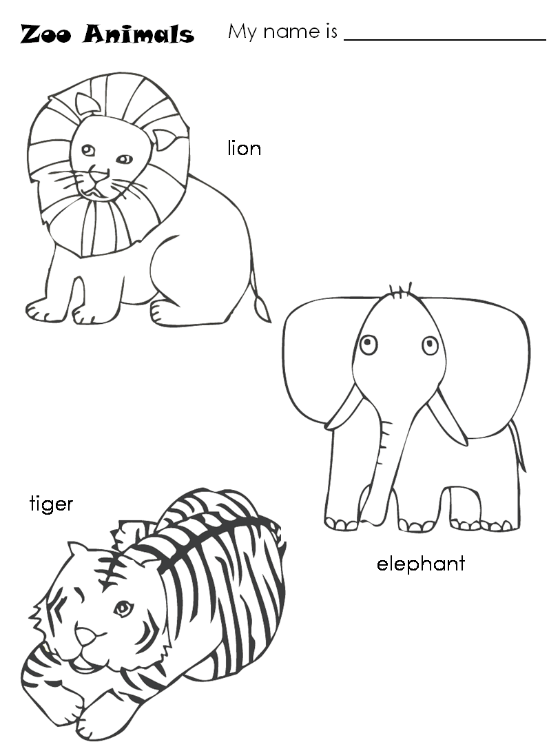 Fichas de Inglés para niños: Fichas de animales en inglés Fichas de Inglés para niños: Fichas de animales en inglés