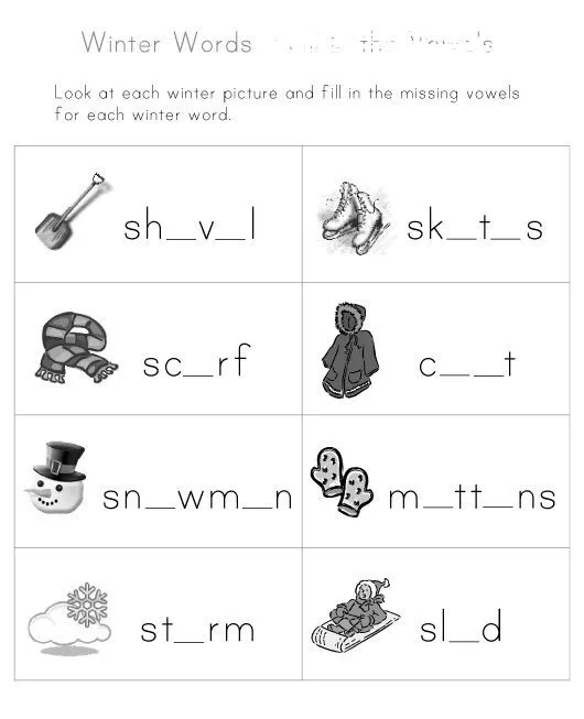 Fichas de Inglés para niños: Fichas de las estaciones en inglés Fichas de Inglés para niños: Fichas de las estaciones en inglés