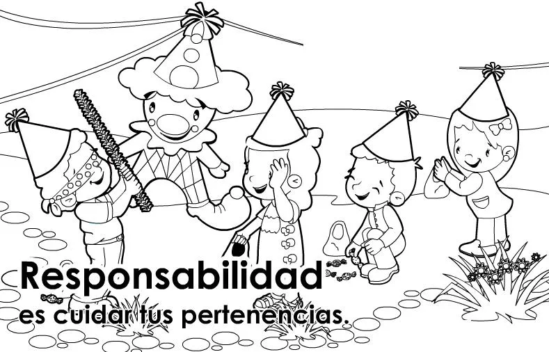 Fichas y láminas para EDUCAR en VALORES a los niños