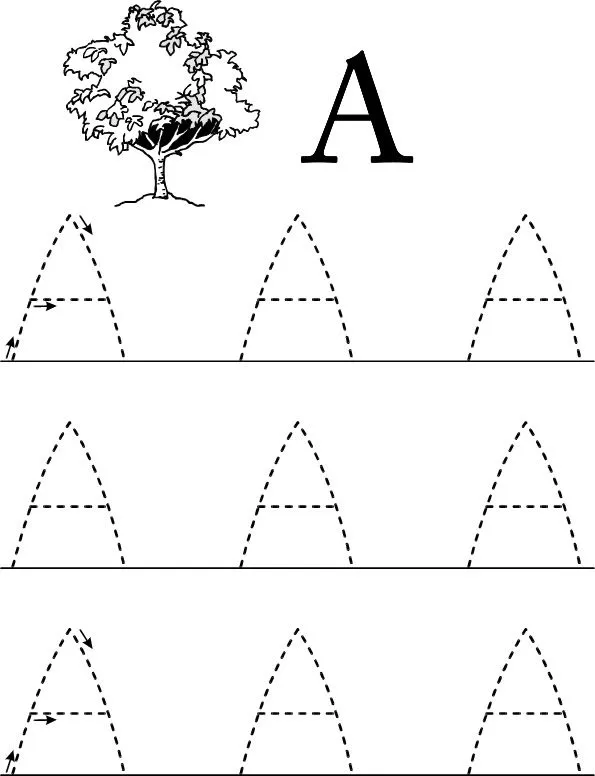 Vocales para repasar con puntos - Imagui