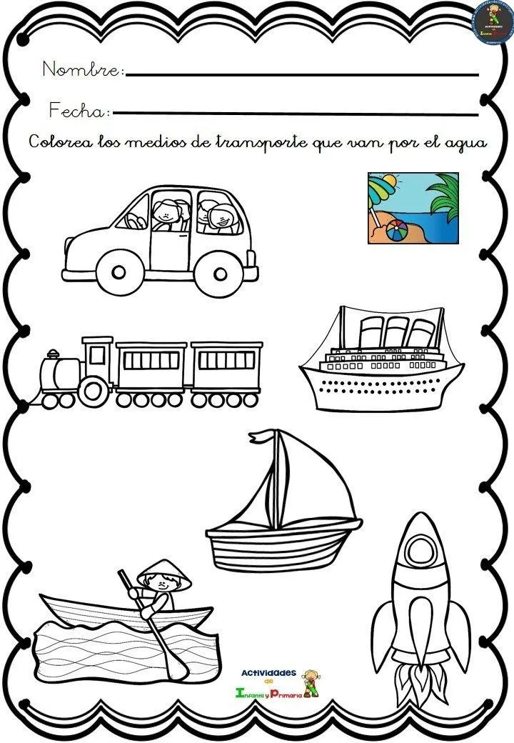 Nuevas fichas Medios de Transporte para infantil | Transporte preescolar, Medios de transporte, Medios de transporte acuaticos Nuevas fichas Medios de Transporte para infantil | Transporte preescolar, Medios de transporte, Medios de transporte acuaticos