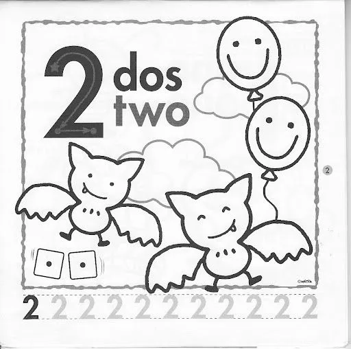 FICHAS CON LOS NUMEROS DEL 1 AL 12 EN INGLES PARA PINTAR FICHAS CON LOS NUMEROS DEL 1 AL 12 EN INGLES PARA PINTAR