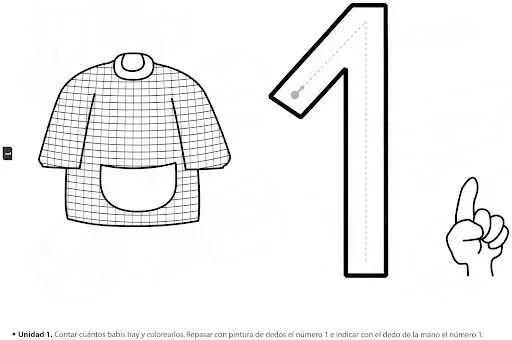 FICHAS NUMEROS PARA NIÑOS DE 3 AÑOS